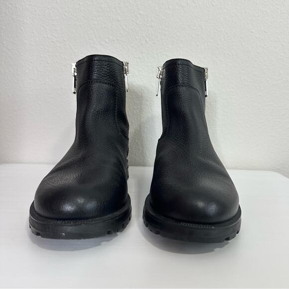 Gucci GG Black Leather Ankle Boots Women's size 38 - Picture 8 of 12